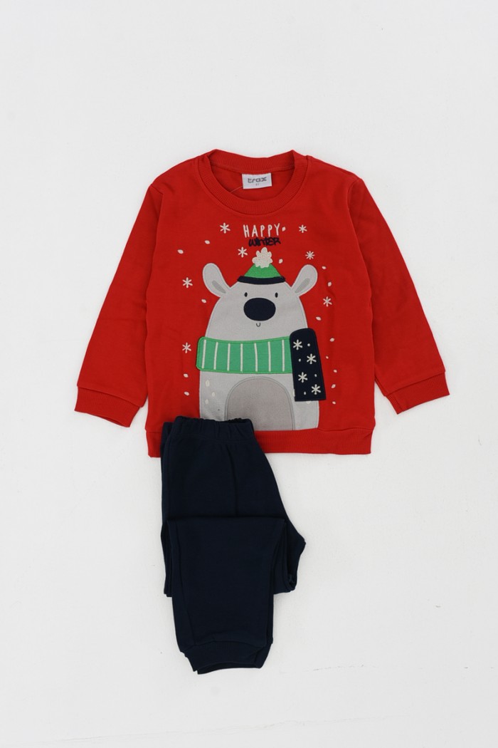 Children's Pajama Boy TRAX Happy Winter 44996