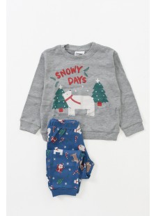 Kinder Schlafanzug Junge TRAX SNOW DAYS 44997 Kinder Schlafanzug Junge TRAX SNOW DAYS 44997