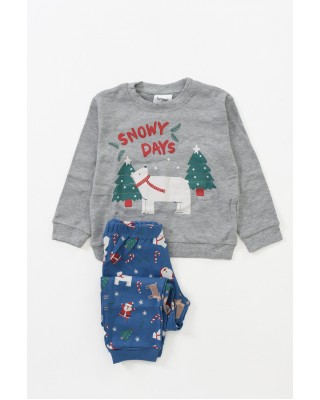 Children's Pajama Boy TRAX SNOW DAYS 44997