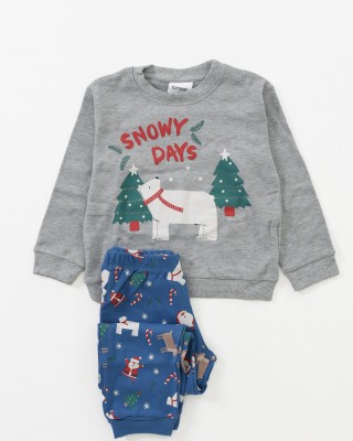 Children's Pajama Boy TRAX SNOW DAYS 44997