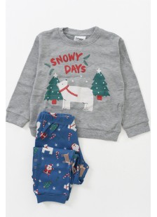 Kinder Schlafanzug Junge TRAX SNOW DAYS 44997 Kinder Schlafanzug Junge TRAX SNOW DAYS 44997