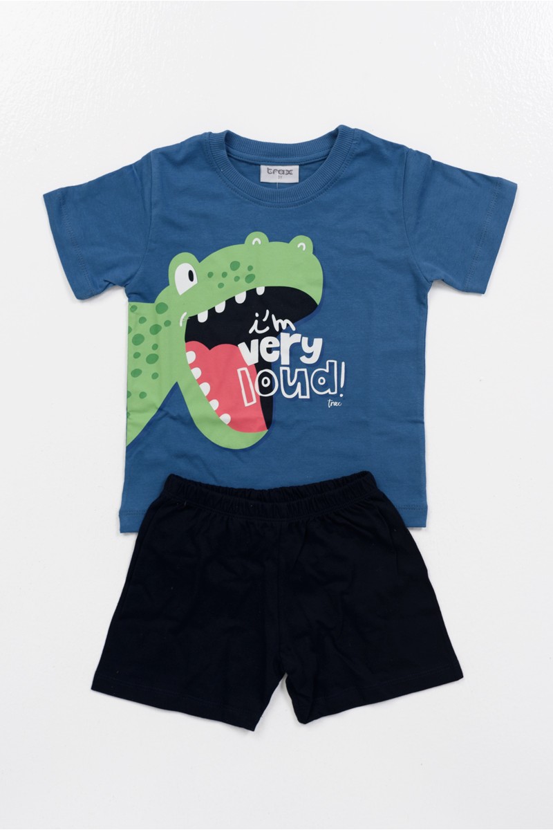 Sommer-Kinder-Pyjamas TRAX 43490 Sommer-Kinder-Pyjamas TRAX 43490