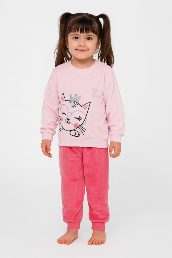 Velvet Pajama TRAX GIRL Cat 42793