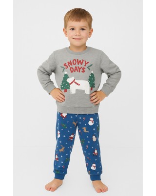 Children's Pajama Boy TRAX SNOW DAYS 44997