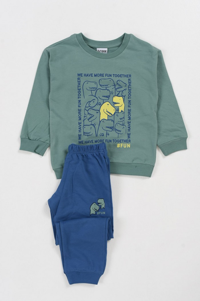 TRAX FUN 45408 Menta Spring Overalls for Kids 45408 MENTA