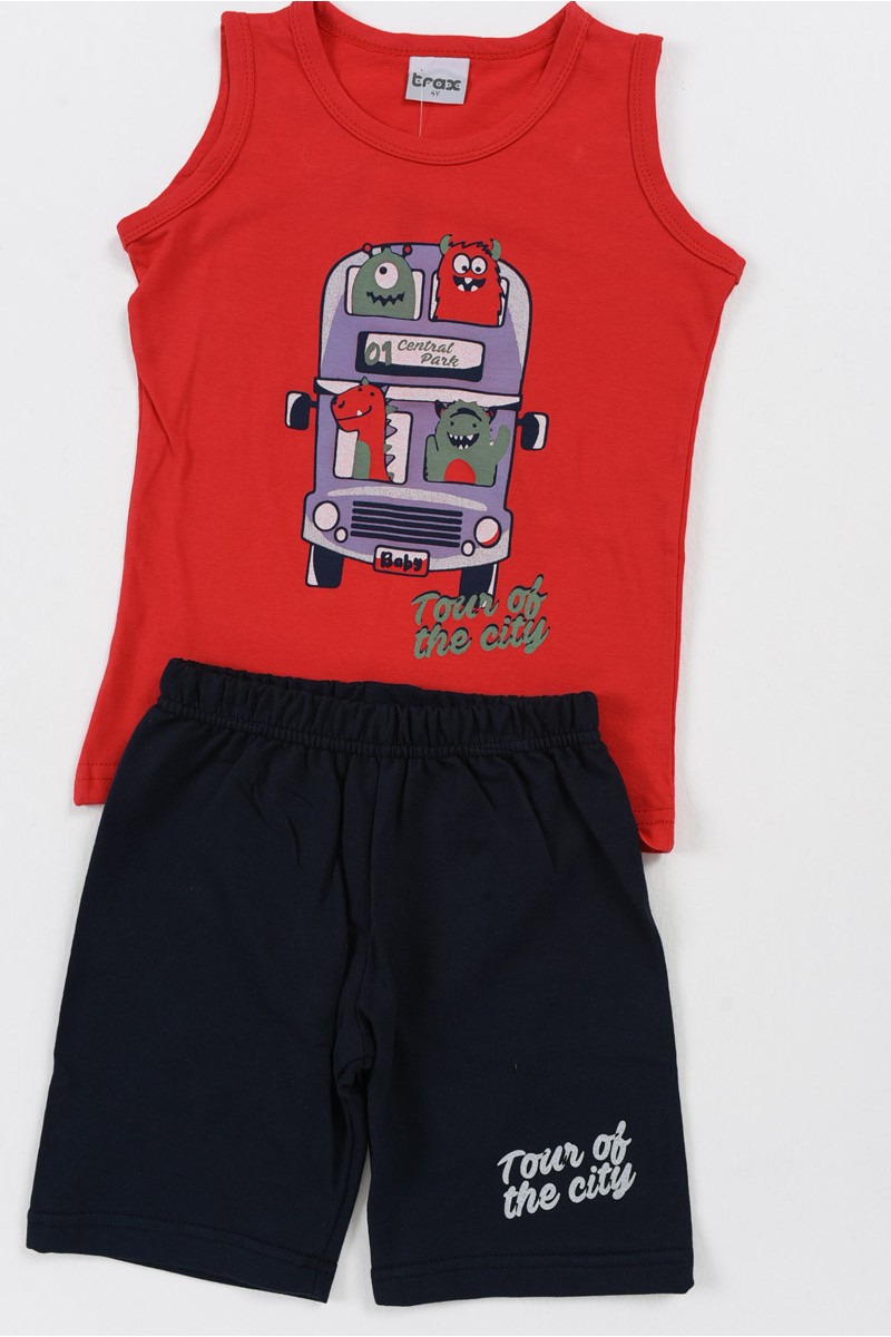 Ärmelloses Kinderset für Jungen TRAX 45412 Ärmelloses Kinderset für Jungen TRAX 45412
