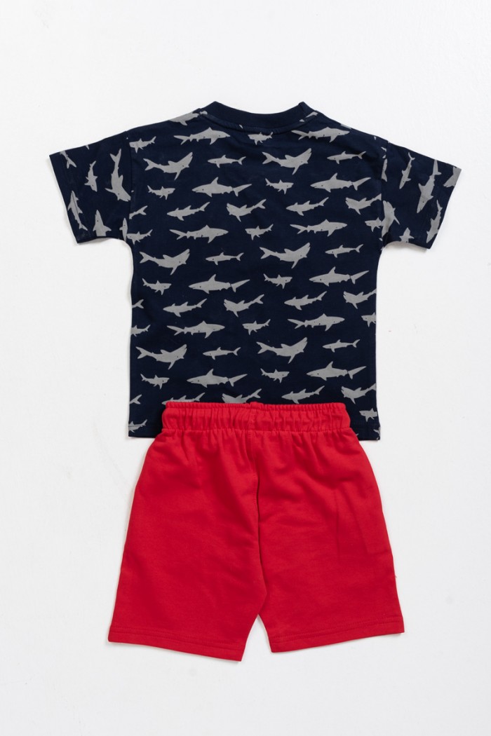 Summer set TRAX boy 45434 SHARK NAVY