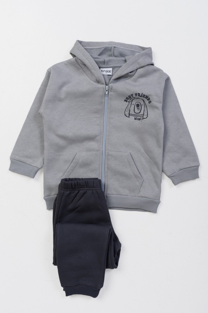 TRAX Jungen-Overall mit Strickjacke 46939