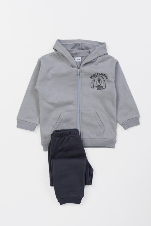 TRAX boy's overalls with cardigan 46939