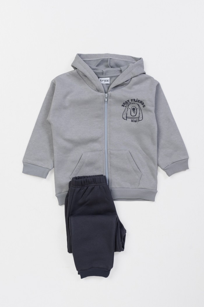 TRAX boy's overalls with cardigan 46939