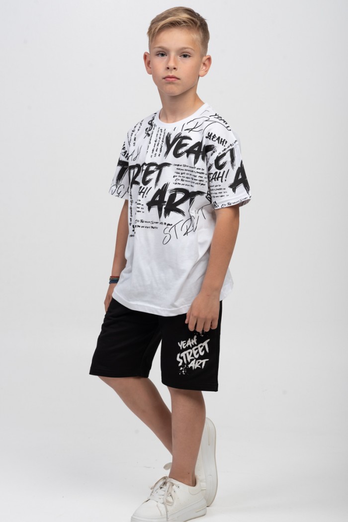 Summer boy's set TRAX 45341 STREET ART