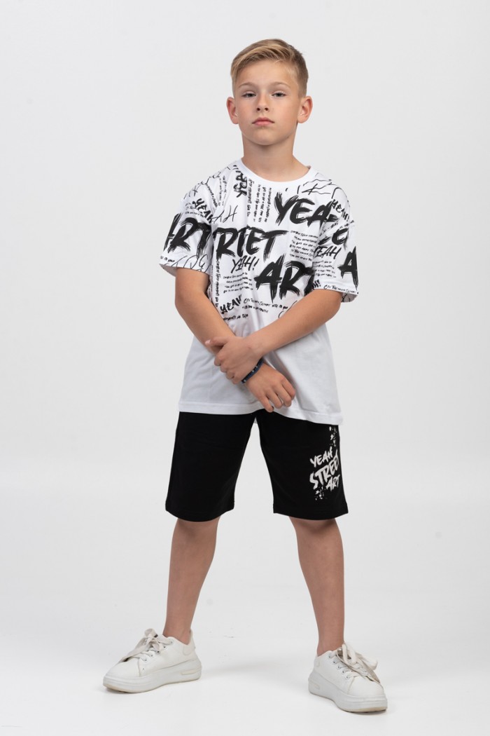 Summer boy's set TRAX 45341 STREET ART