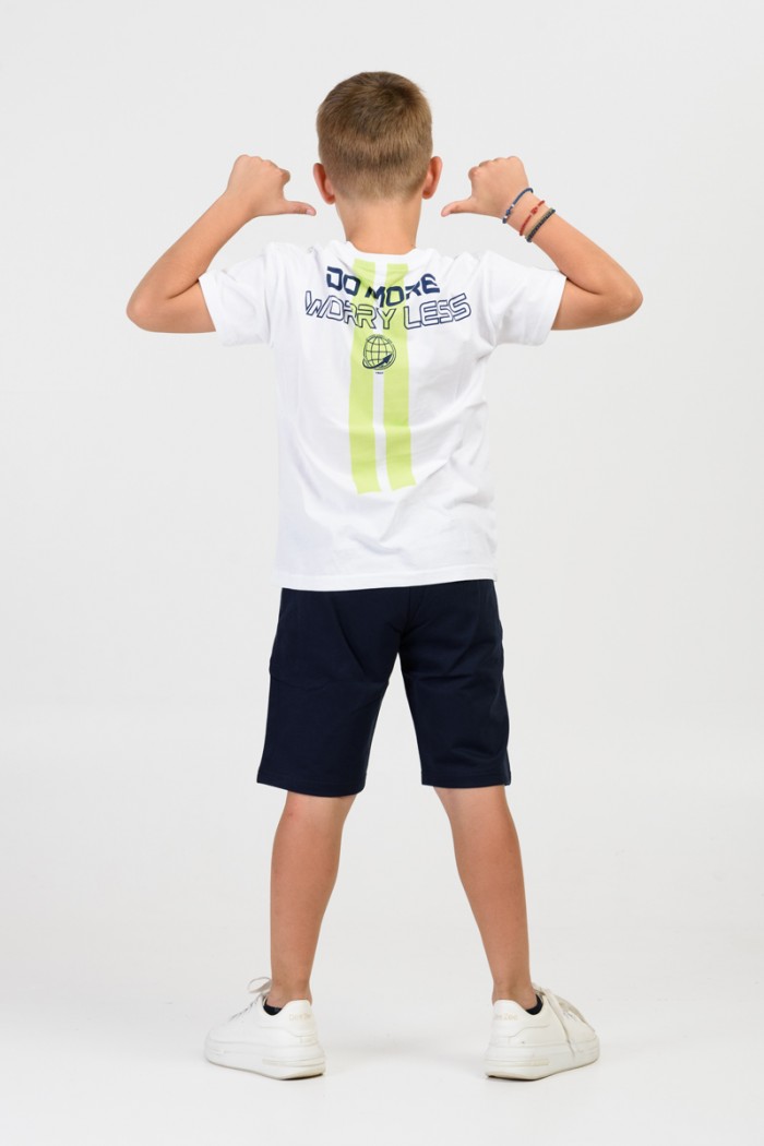 Summer set for boys TRAX 45369 WHITE