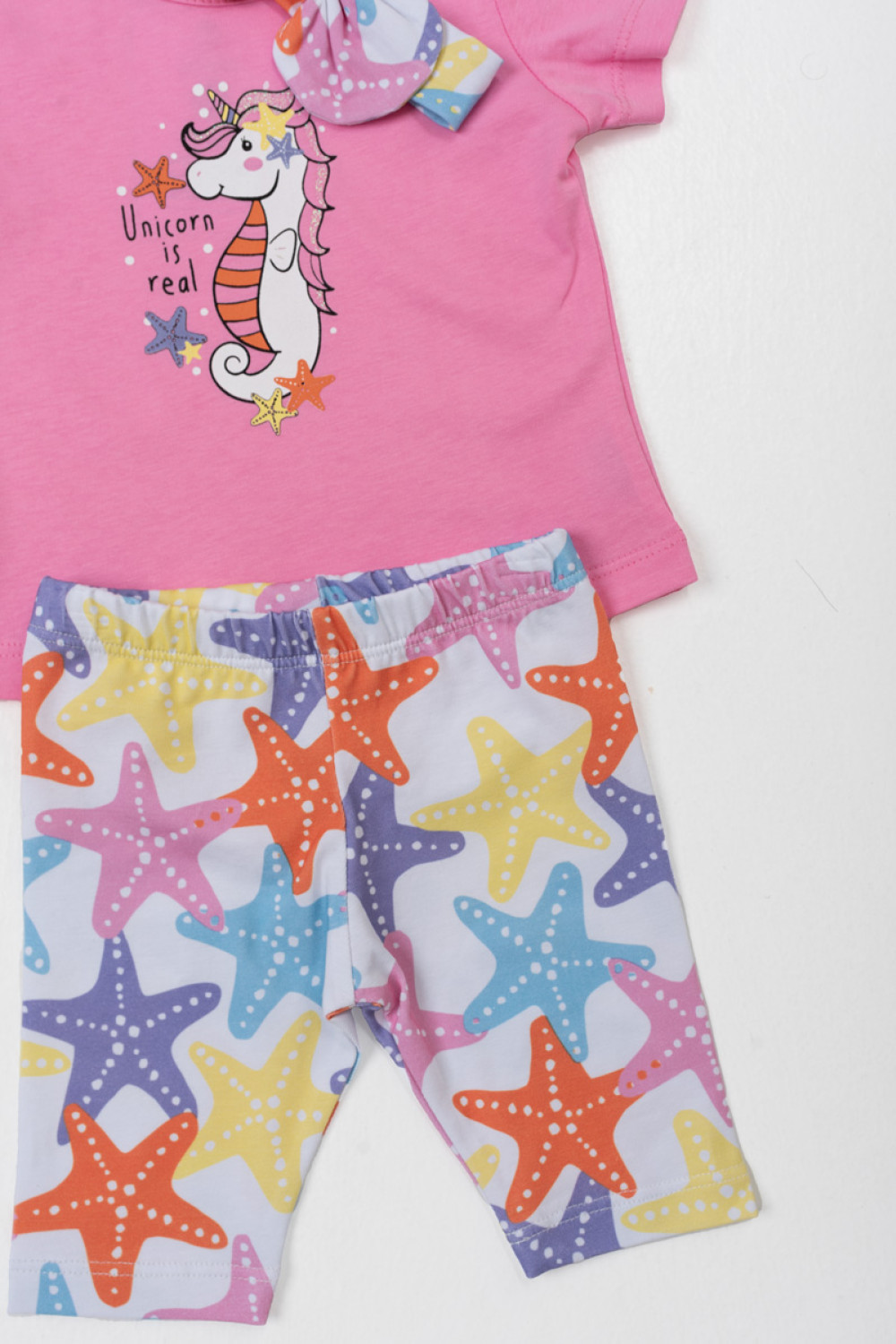 Summer set for baby girl TRAX Unicorn 45014