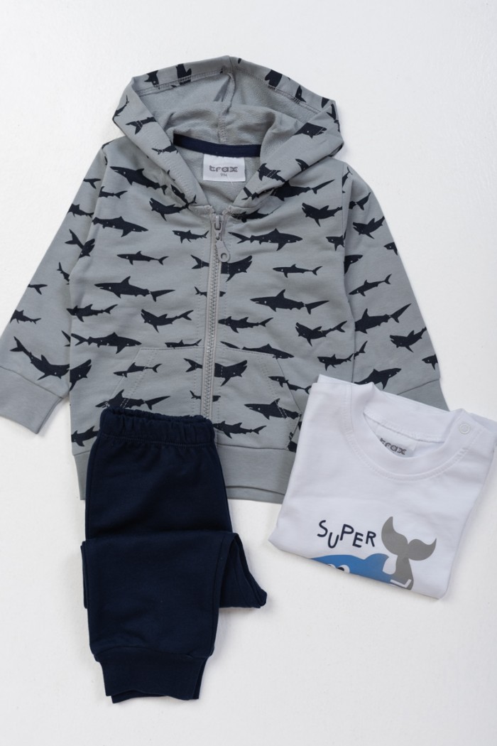 Spring baby set TRAX boy 45050 3 pieces