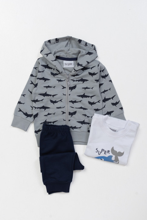 Spring baby set TRAX boy 45050 3 pieces