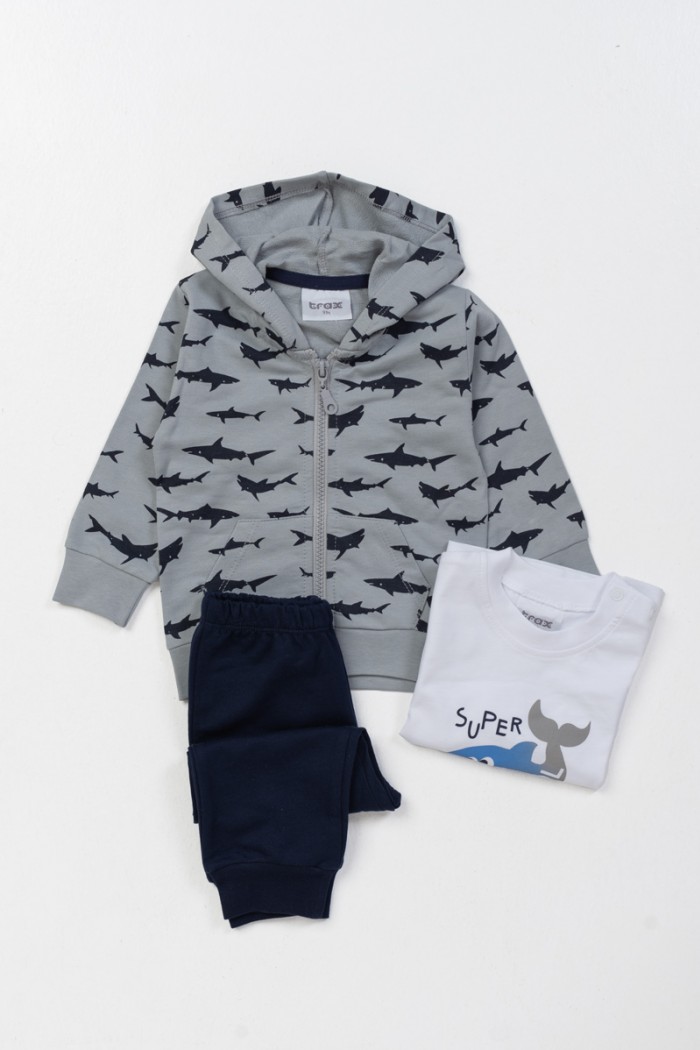 Spring baby set TRAX boy 45050 3 pieces