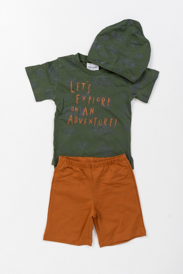 Summer baby set TRAX boy 45054 3 pieces