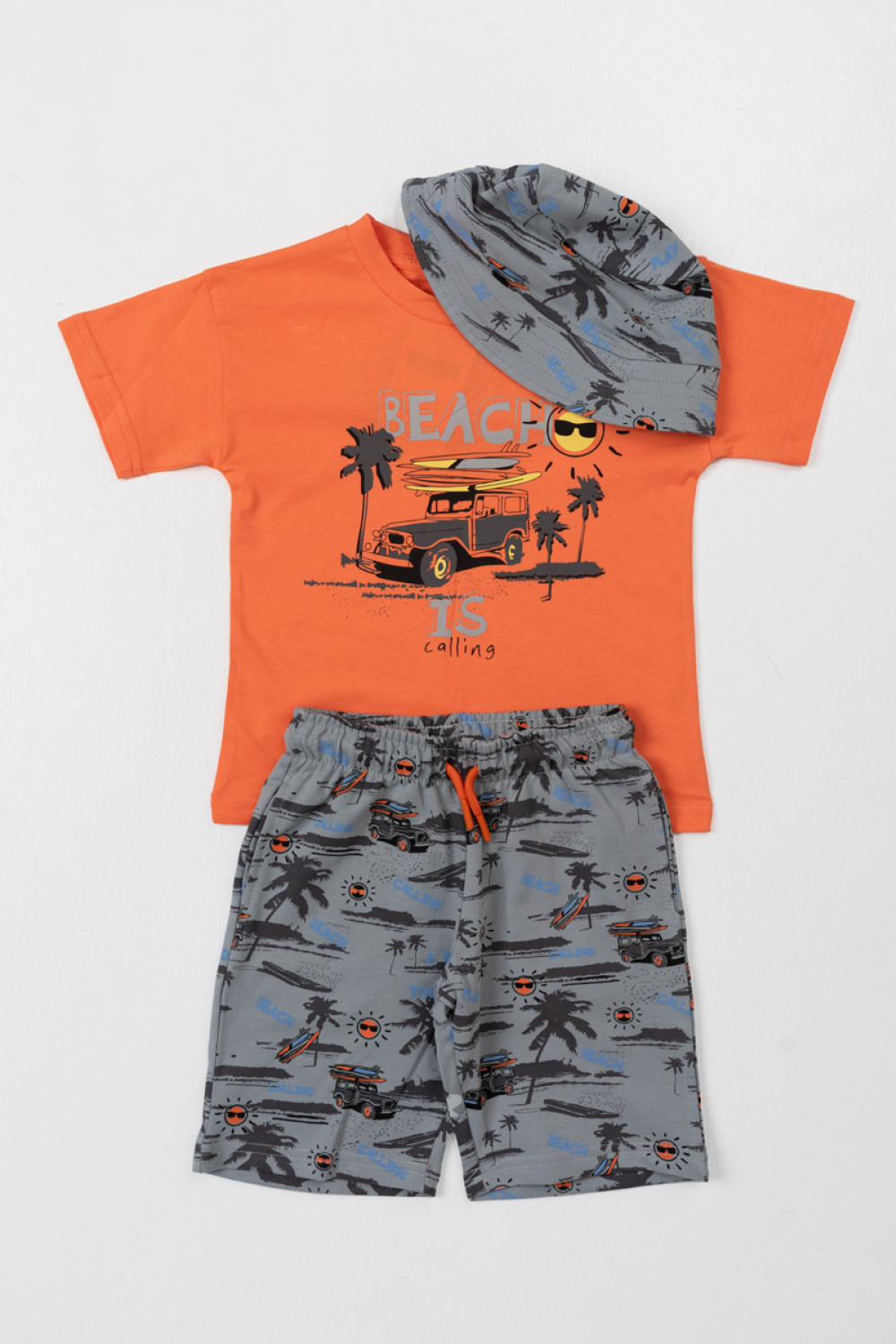 Summer children's set TRAX boy 45433 with hat