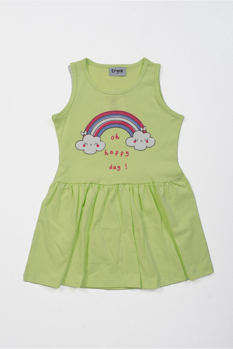 Kinderkleid TRAX Rainbow 45240 Cabbage Kinderkleid TRAX Rainbow 45240 Cabbage