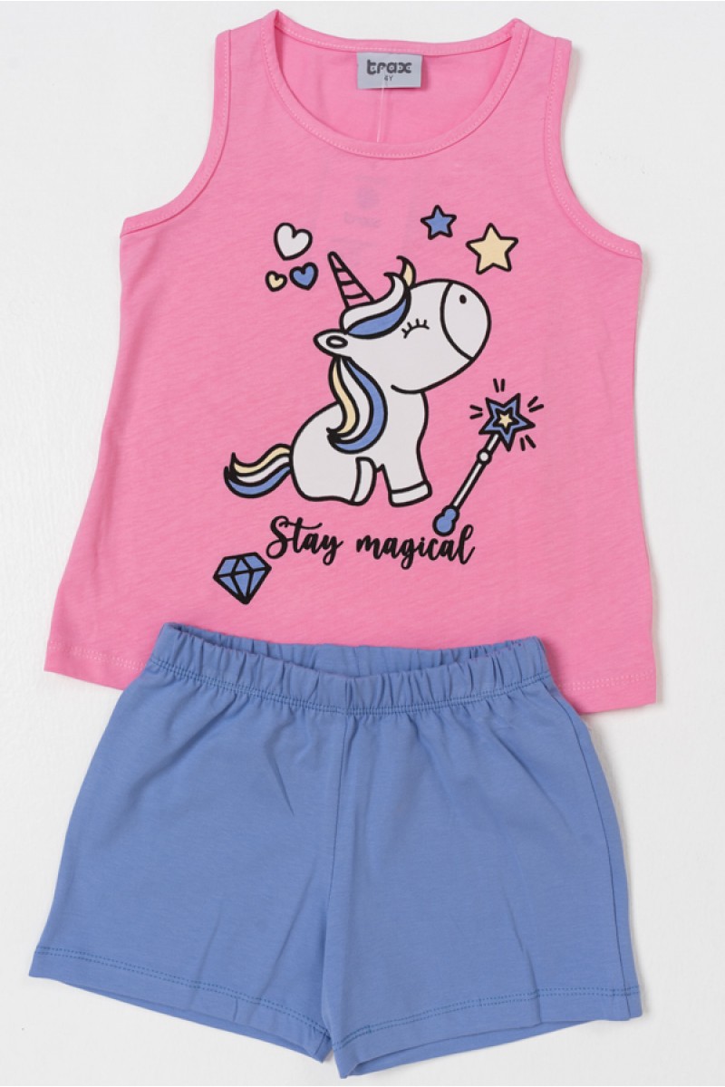 Kindersommer-Set TRAX Girl 45253 ROZ Kindersommer-Set TRAX Girl 45253 ROZ