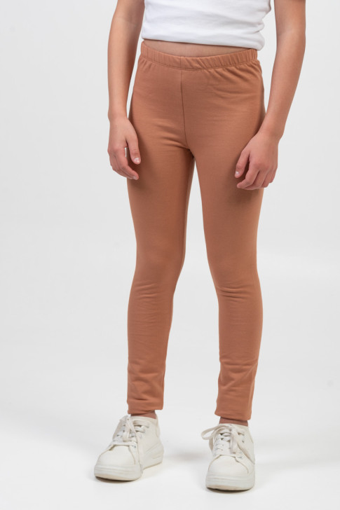 Teenage leggings with fleece lining TRAX 44601 KAMILO
