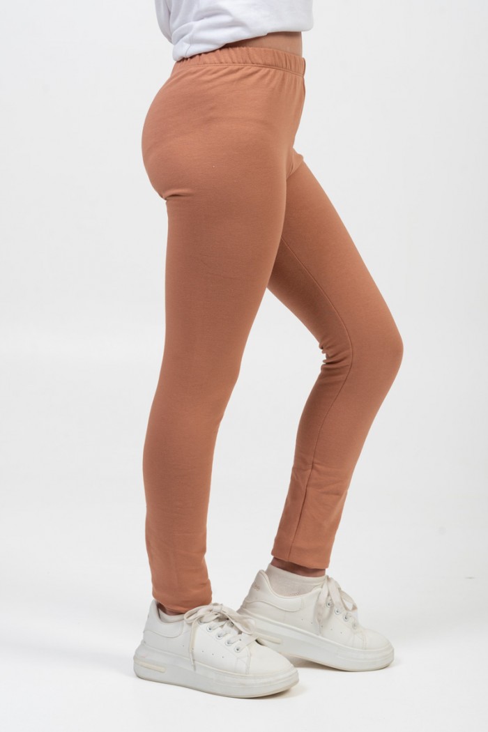 Teenage leggings with fleece lining TRAX 44601 KAMILO
