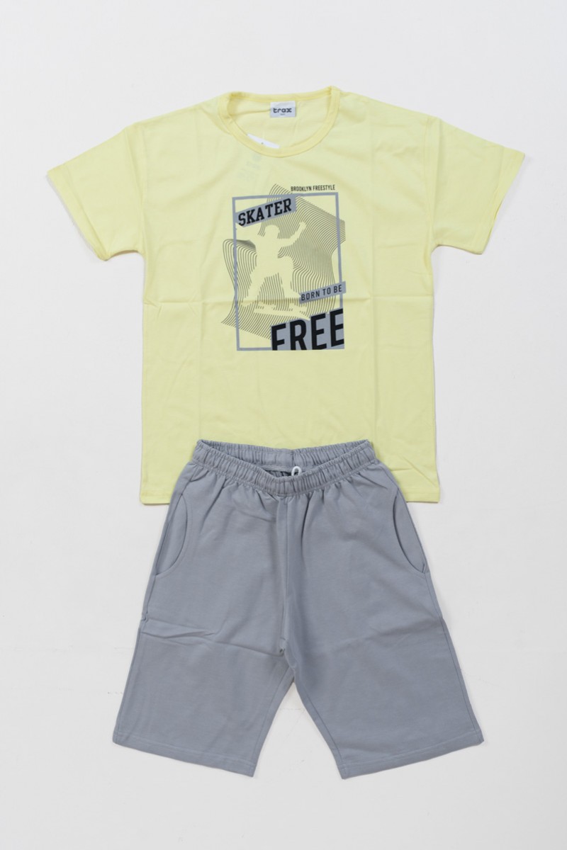 TEENAGER SUMMER SET TRAX 43358 YELLOW