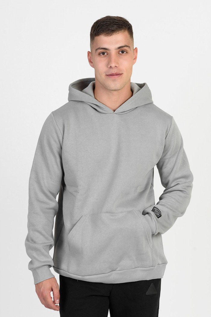 Sweatshirt mit Kapuze TRAX 44302 GREY