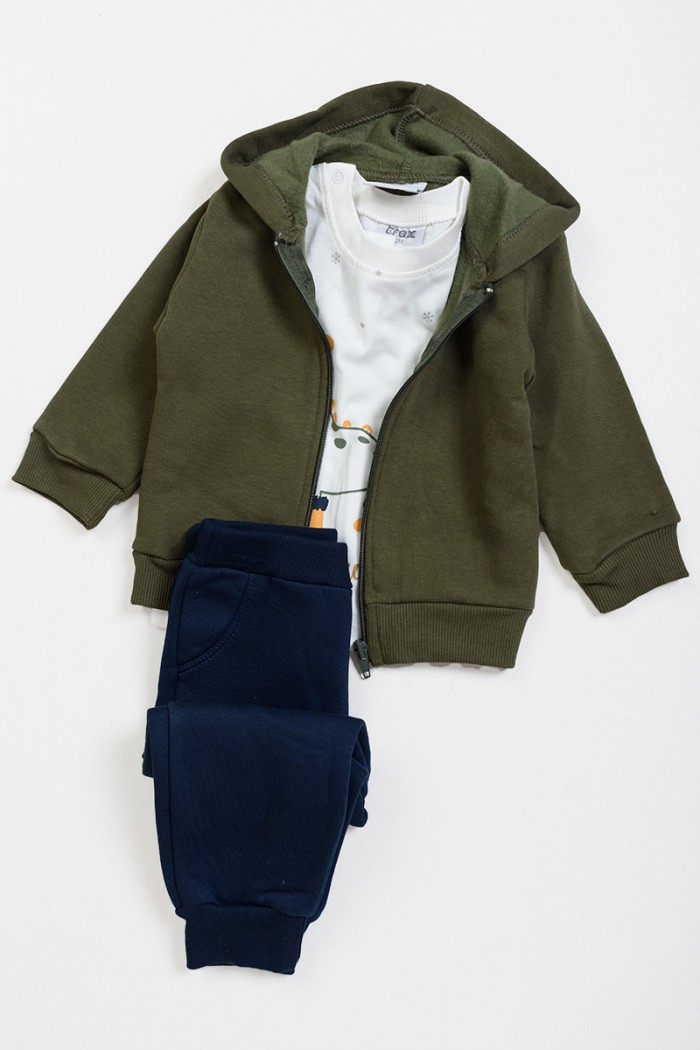 Baby overalls set of 3 pieces TRAX 44560