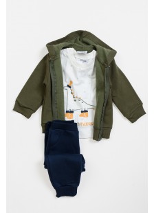 Baby-Overall 3er-Set TRAX 44560 Baby-Overall 3er-Set TRAX 44560