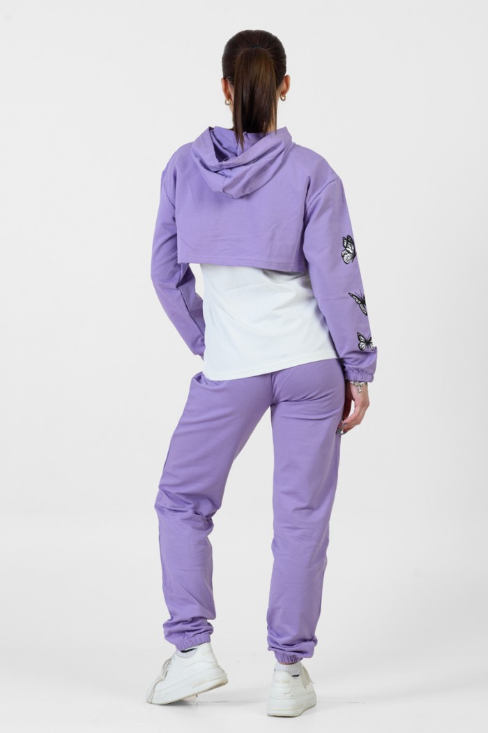 TRAX 44641 Set of 3 pieces of girl's overalls TRAX 44641 LILA