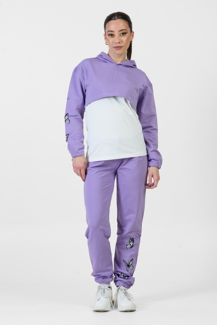 TRAX 44641 Set of 3 pieces of girl's overalls TRAX 44641 LILA