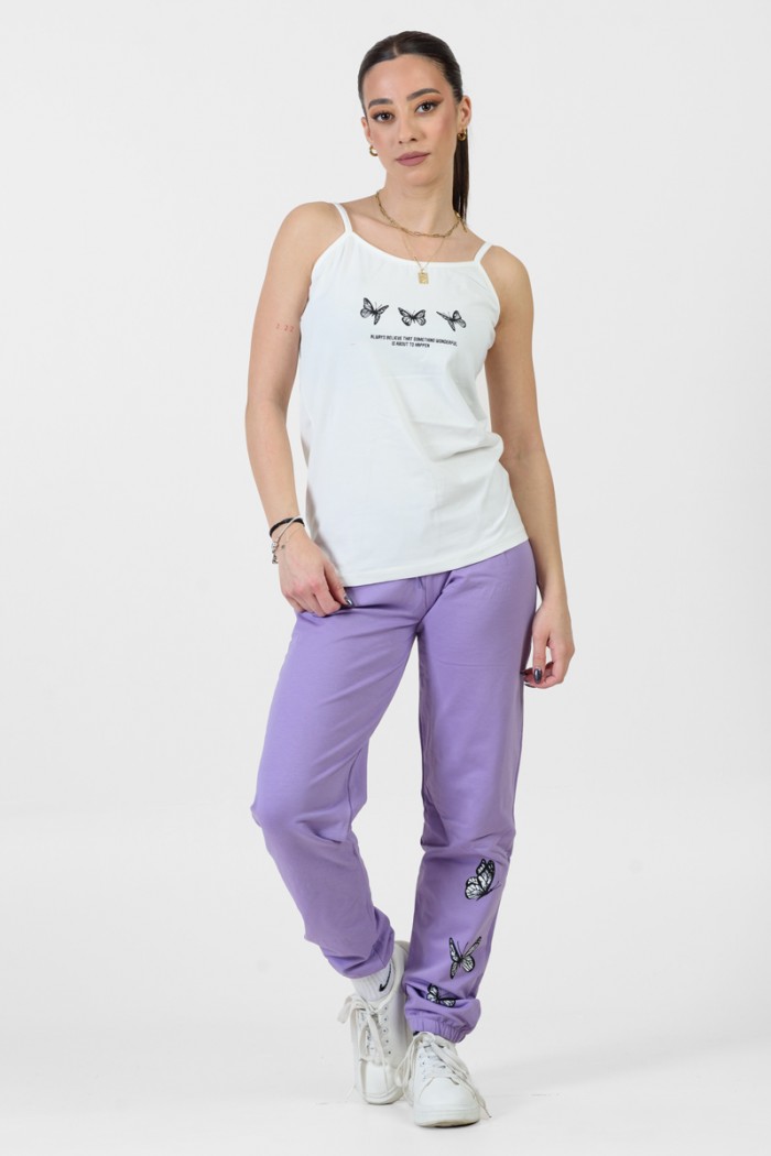 TRAX 44641 Set of 3 pieces of girl's overalls TRAX 44641 LILA