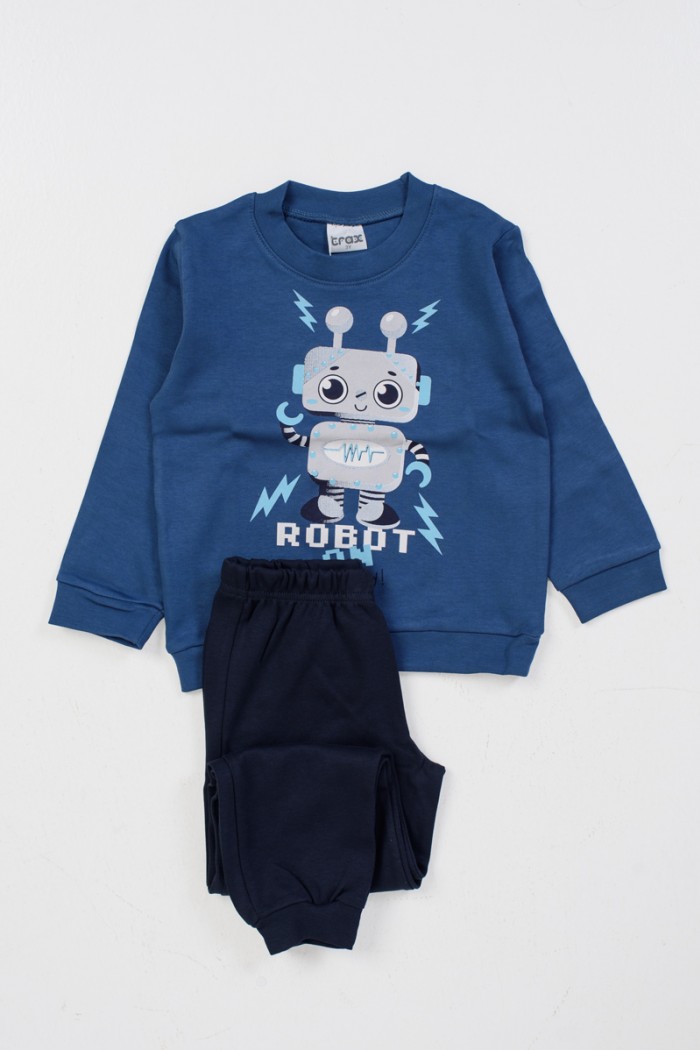 Children's Pajama Boy TRAX Robot 46990