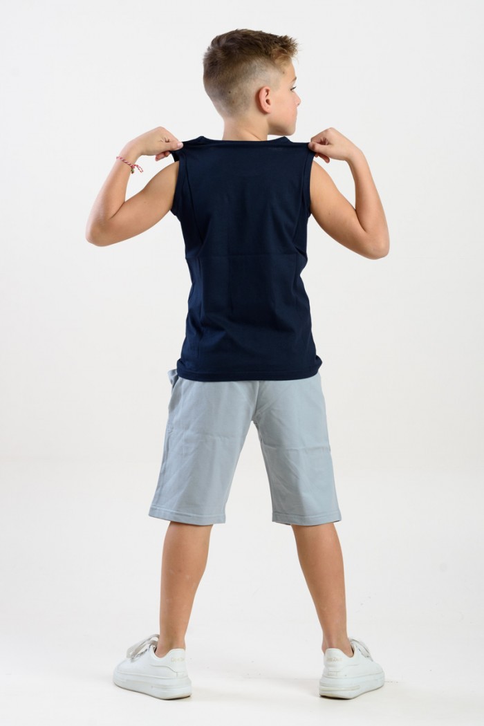 Sleeveless Summer set for boys TRAX 45373 MAREN