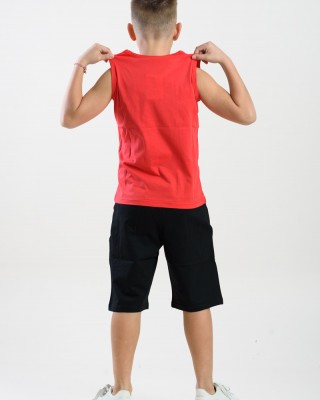 Ärmelloses Sommerset für Jungen TRAX 45373 RED