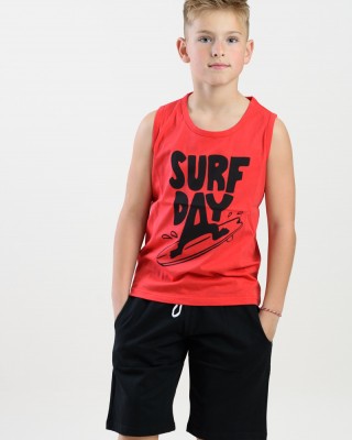 Ärmelloses Sommerset für Jungen TRAX 45373 RED