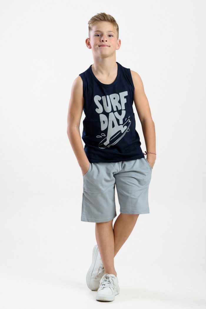 Sleeveless Summer set for boys TRAX 45373 MAREN