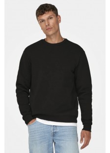 Baumwoll-Sweatshirt TRAX 46307 BLACK Baumwoll-Sweatshirt TRAX 46307 BLACK