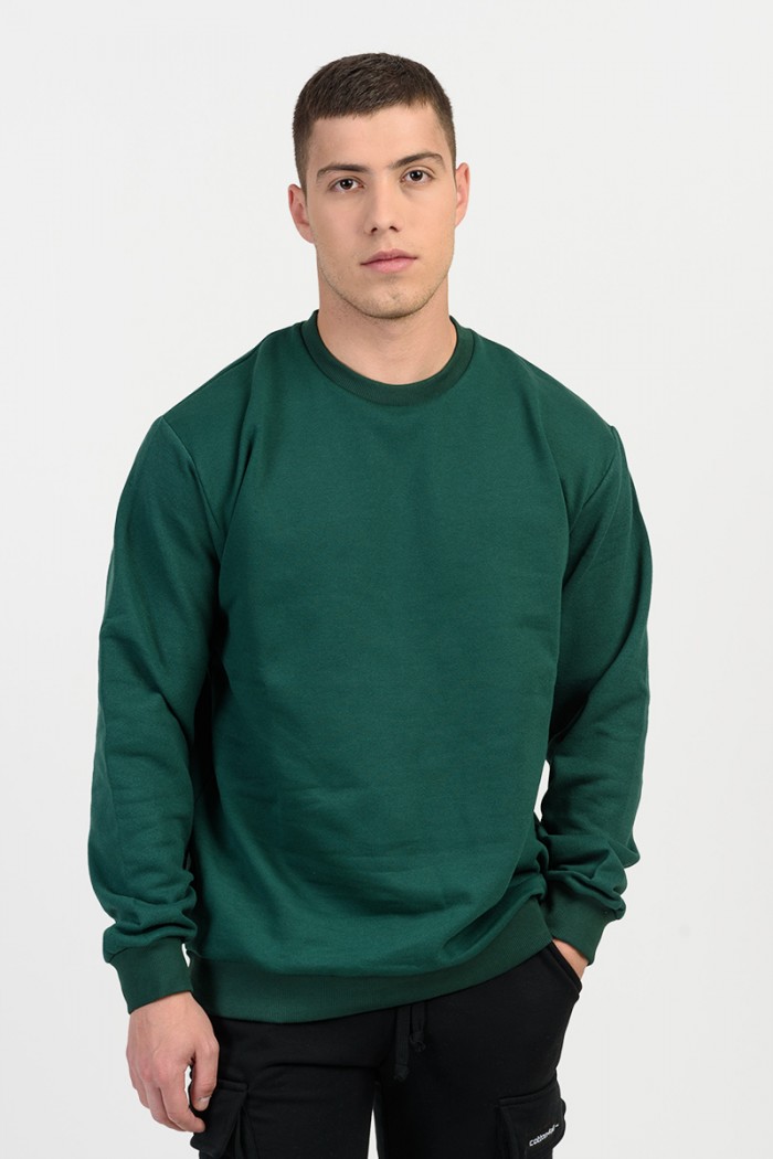 Cotton sweatshirt TRAX 46307 KYPARISSI