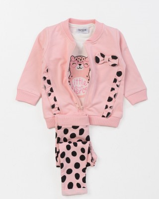 Baby Set 3 Pieces girl TRAX Cats 46516
