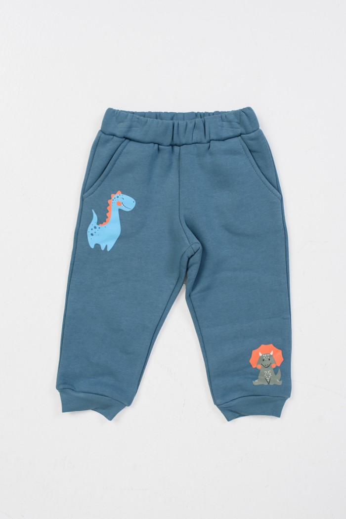 Baby overalls for boy TRAX 46566 PETROL