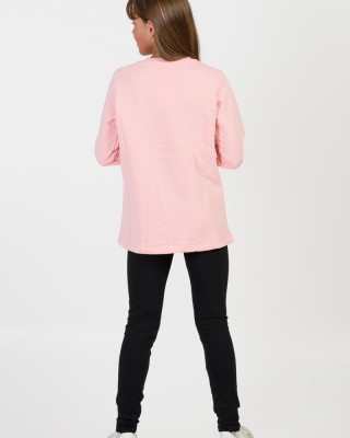 Teenage Overalls Set Girl TRAX 46602 ROSE