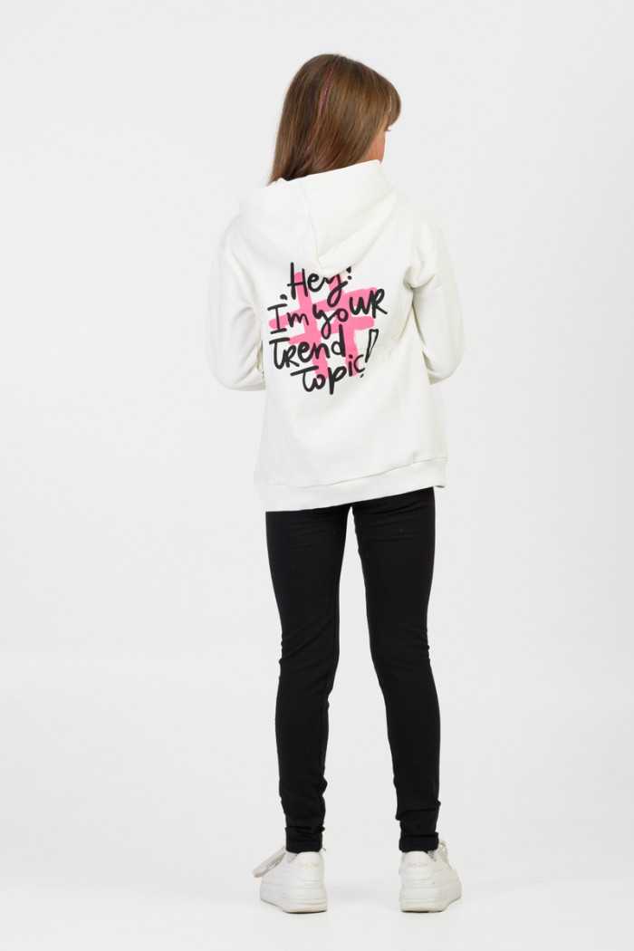 Winter overalls set girl TRAX 46616 EKROU