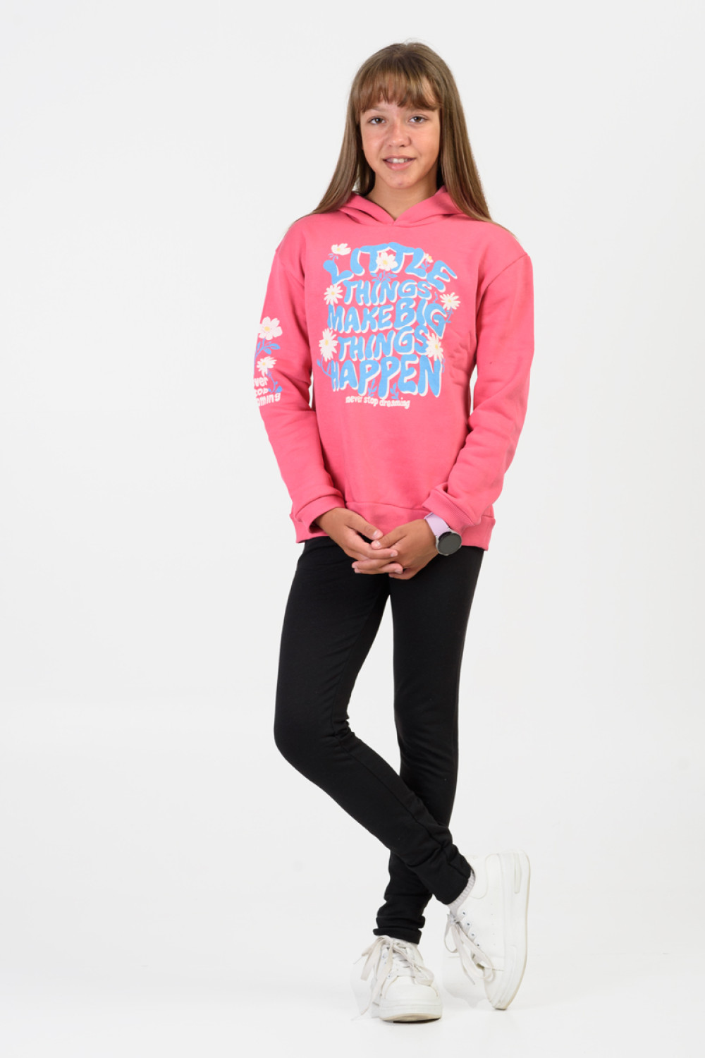 Teenage Overalls set girl hoodie TRAX 46617 ROZ