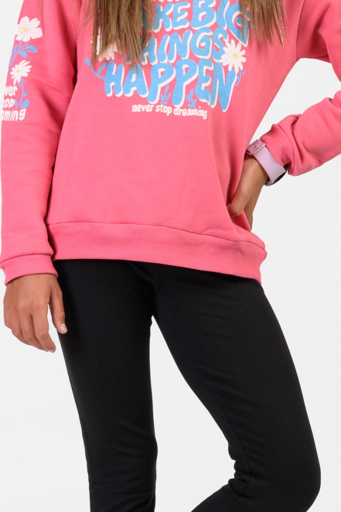 Teenage Overalls set girl hoodie TRAX 46617 ROZ