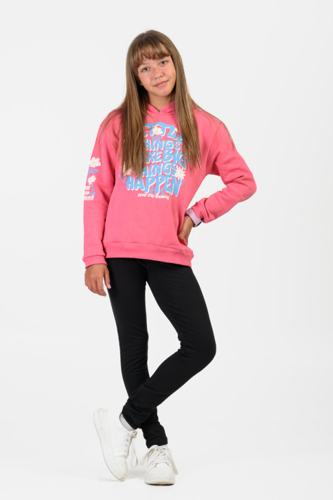 Teenage Overalls set girl hoodie TRAX 46617 ROZ
