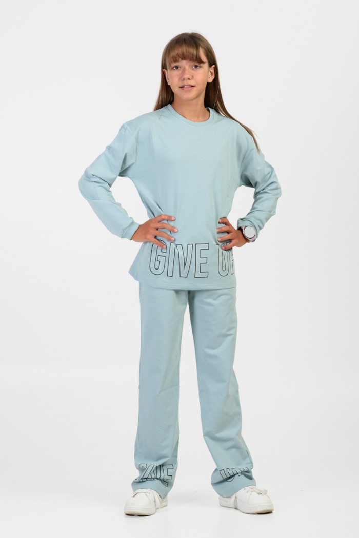 Autumn overalls set girl TRAX 46652 AKUA