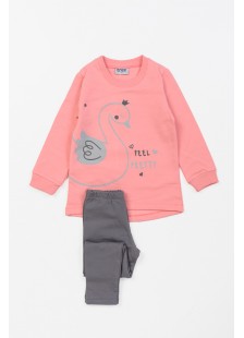 Winter-Sweatshirt-Set Mädchen TRAX 46706 Winter-Sweatshirt-Set Mädchen TRAX 46706